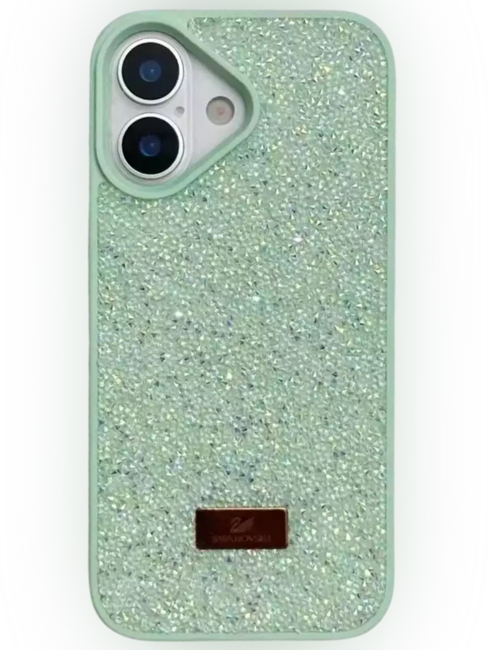 Swarovski Sparkling Crystal iPhone 16 Case in Mint